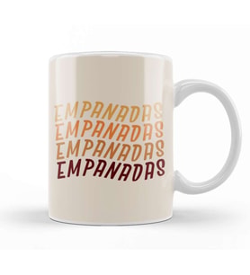 Empanadas Fan Club Kupa Bardak Porselen