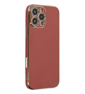 iPhone 16 Pro Kılıf Volet Silikon - Kırmızı