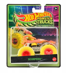 Hot Wheels - Monster Truck Glow Scorpedo JFX24