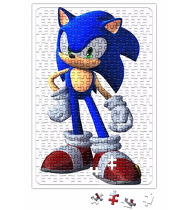 Sonic Puzzle 240 Parça Yapboz