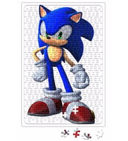 Sonic Puzzle 240 Parça Yapboz