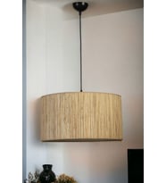 BAMBU 010 ABAJURLU TEKLİ SARKIT AVİZE