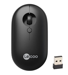 Lenovo Lecoo WS212 1600 DPI 4 Tuşlu Kablosuz Siyah Optik Mouse