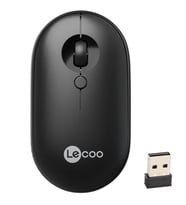 Lenovo Lecoo WS212 1600 DPI 4 Tuşlu Kablosuz Siyah Optik Mouse