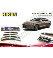 Ford Focus 4 Kromlu Cam Rüzgarlığı Niken 2019 Sonrası