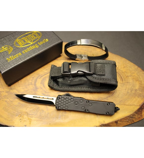 Microtech 14 cm Mini İçten Çıkmalı Çakı Komple Çelik