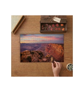 Büyük Kanyon Ulusal Parkı Tasarımı 240 parça Ahşap Puzzle Ahşap Kutuda MP08120
