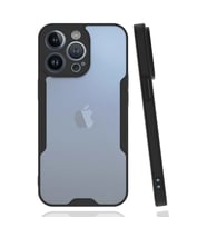 Apple İphone 14 Pro Kılıf Platin Silikon - Siyah
