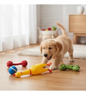 Runaway Ses Çıkaran Tavuk Kedi Köpek Oyuncağı 30 cm