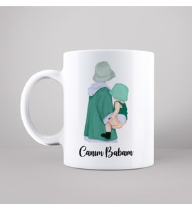Canım Babam Tasarımlı Kupa