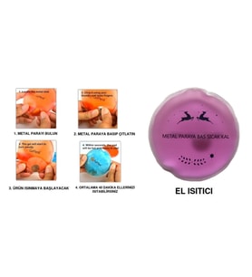 PEMBE CEYLAN CEP SOBASI,EL ISITICI,SICAK SU TORBASI PVC  9cm