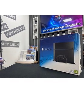 PlayStation 4 Fat 500GB Tek Kol Kutulu (İKİNCİ EL)