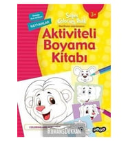 Aktiviteli Boyama Kitabı-hayvanlar