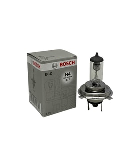 H4 Eco 12V 55/60W P43T Tırnaklı Far Ampulü