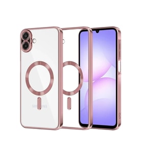 Northcity Samsung Galaxy A07 4G Uyumlu Kross Magneticsafe Kapak - Rose