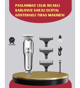 Yüksek Performanslı Erkek Saç Kesme Makinesi – Uzun Pil Ömrü ve Hassas Kesim