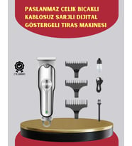 Yüksek Performanslı Erkek Saç Kesme Makinesi – Uzun Pil Ömrü ve Hassas Kesim