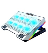 ZR S608 Rgb 8 Fan Metalik Laptop Suğutucu