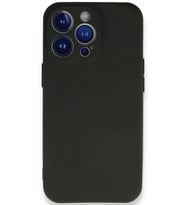 Durukar® iPhone 13 Pro Max Kılıf First Silikon - Siyah