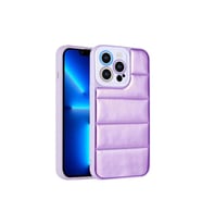 Apple iPhone 13 Pro Max Uyumlu Kılıf Kamera Korumalı Airbagli Renkli Zore Seksek Kapak (Mor)