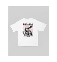 Berserk Guts Tasarım Baskılı Unisex Oversize Anime Dizi Karakter Tişört