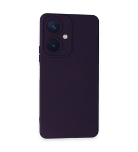 Vivo Y27 Kılıf Nano İçi Kadife Silikon - Mor