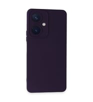 Vivo Y27 Kılıf Nano İçi Kadife Silikon - Mor