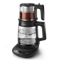 Philips HD7360/00 5000 Serisi 1900 W Çok Amaçlı Cam Çay Makinesi - Siyah
