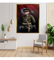 ÇERÇEVELİ ATATÜRK TABLO S526