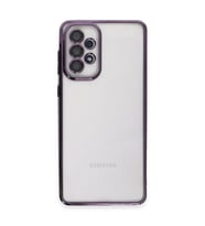 Galaxy A53 5g Kılıf  Lensli  - Mor