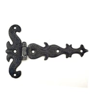 Antika Tarz Dekoratif Pirinç Kuyruklu Kelebek Menteşe - 94x147 mm, Oksit