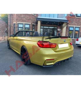 Bmw F33 M4 Cabrio Yarasa Spoiler Piona Black 2013 2014 2015 2016 2017 2018 2019 2020 İthal