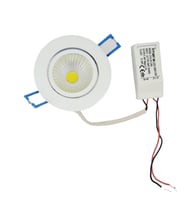 5 WATT LED SPOT TRAFOLU BEYAZ KASA GÜN IŞIĞI (YCE-N5) 2 ADET (Karışık)