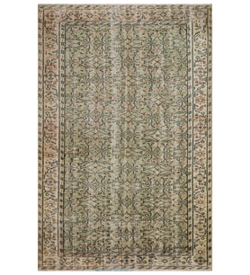 Benzersiz El Dokuma Eskitme Halı 176x264 cm 10103