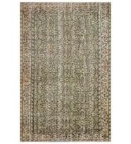 Benzersiz El Dokuma Eskitme Halı 176x264 cm 10103