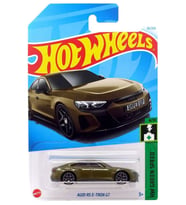 Hot Wheels - Audi RS E-Tron GT (1/64) Dark Green - Yurt Dışı Uzun Kartonet - 2024 Serisi