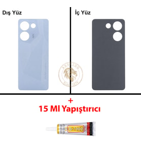 Tecno Yapıştırıcı Camon 20 Pro Mavi Yapıştırıcı B-7000 Yapıştırıcı Arka Kapak Arka Cam Batarya Kapağı Lazer Kesim Kapak Pil Kapağı Back Cover