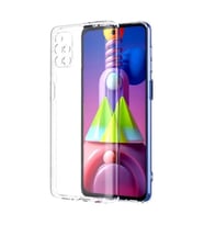 Samsung Galaxy M51 2.0 MM Korumalı Şeffaf Silikon Kılıf