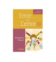 Emre İle Cemre 10 Başbakan Oluyor Miyase Sertbarut Tudem Yayınları