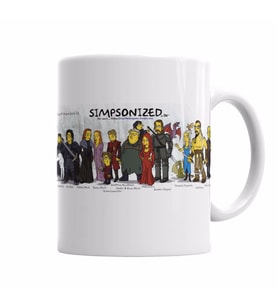 Game of thrones simpsonized    Kupa Bardak Porselen