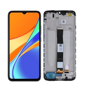 Xiaomi Redmi 9C İle Uyumlu Ekran Dokunmatik Revize Orj Çıtalı (Siyah)