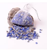 Lapis Lazuli Kırık Taş Kese - 60 gr