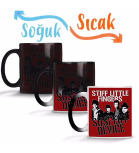 Stiff Little Fingers Sihirli Kupa Bardak Porselen