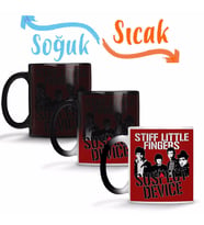 Stiff Little Fingers Sihirli Kupa Bardak Porselen