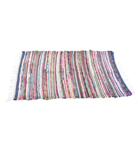 Kustulli  El Dokuması Multi Çaput Kilim K0591  (Karışık)