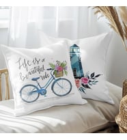 eJOYA Modern Tasarımlı 2'li Yastık İçi Ve Kırlent Kılıfı 45cm 113519