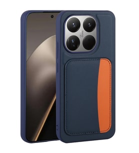 Lexroo Xiaomi 15T Kılıf Kartlıklı X-Kart Silikon Kılıf - Lacivert