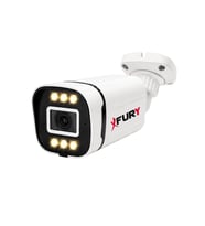 FURY 5MP Lens 1080P 6 Warm LED Renkli Gece Görüşlü IP66 Dış Mekan Geniş Açılı Güvenlik Kamerası