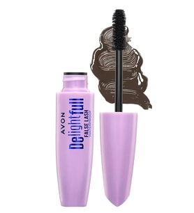 Avon Delightful False Lash Suya Dayanıklı Maskara 10 Ml. Lava Brown