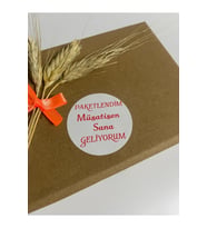 Paketlendim Müsaitsen Sana Geliyorum Yuvarlak Yapışkanlı Etiket 5x5 cm 100 adet